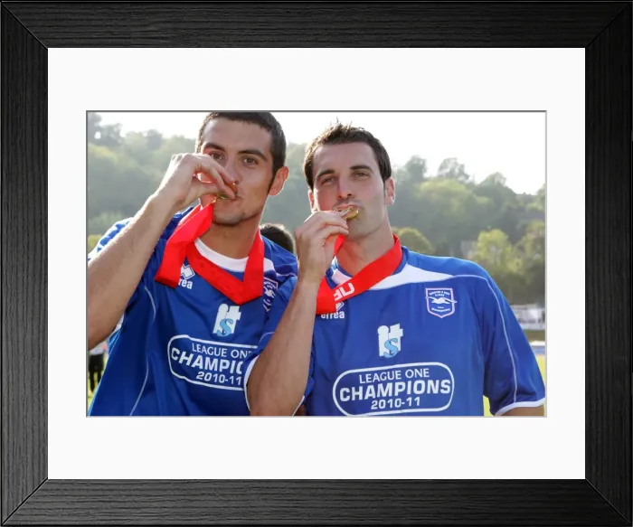 Framed Print : Glory Days: Brighton & Hove Albion's 2011 League 1 Championship Title Win Framed Print : Glory Days: Brighton & Hove Albion's 2011 League 1 Championship Title Win