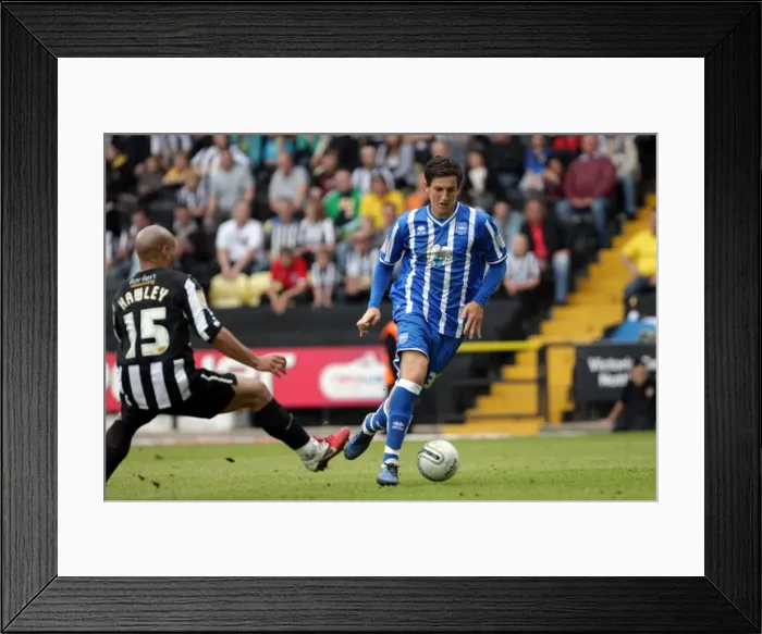 Framed Print : Brighton & Hove Albion 2010-11 Away: Notts County - A Past Season Game Framed Print : Brighton & Hove Albion 2010-11 Away: Notts County - A Past Season Game