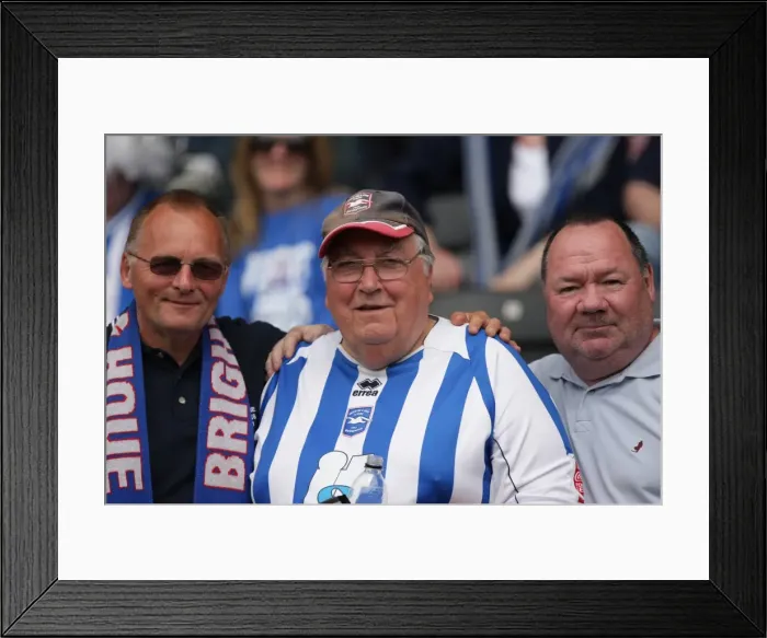 Framed Print : Brighton & Hove Albion Away at Notts County (2010-11) Framed Print : Brighton & Hove Albion Away at Notts County (2010-11)