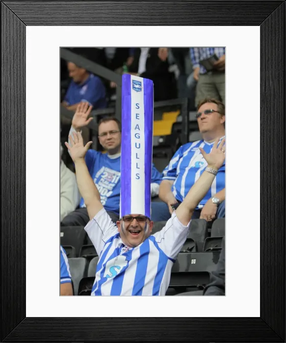 Framed Print : Brighton & Hove Albion 2010-11 Away: Notts County - A Past Season Game Framed Print : Brighton & Hove Albion 2010-11 Away: Notts County - A Past Season Game