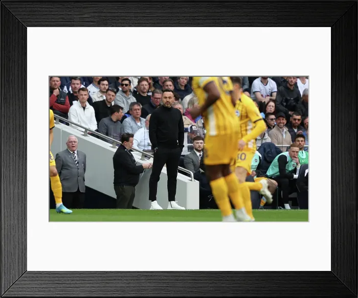 Framed Print : Tottenham Hotspur v Brighton and Hove Albion Premier League 18APR26 Framed Print : Tottenham Hotspur v Brighton and Hove Albion Premier League 18APR26