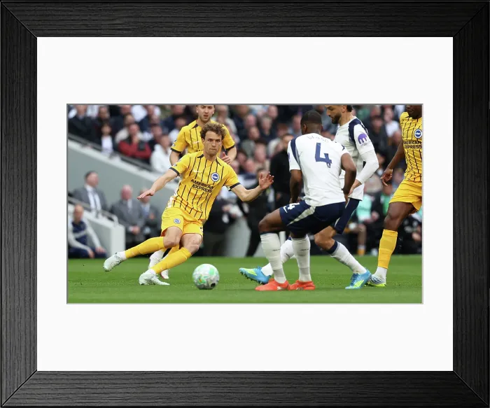 Framed Print : Tottenham Hotspur v Brighton and Hove Albion Premier League 18APR26