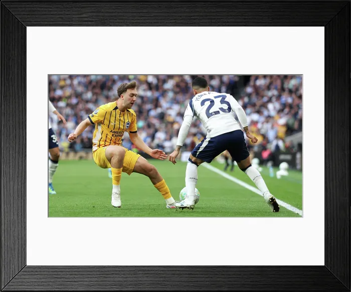 Framed Print : Tottenham Hotspur v Brighton and Hove Albion Premier League 18APR26 Framed Print : Tottenham Hotspur v Brighton and Hove Albion Premier League 18APR26