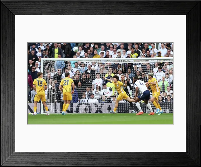 Framed Print : Tottenham Hotspur v Brighton and Hove Albion Premier League 18APR26 Framed Print : Tottenham Hotspur v Brighton and Hove Albion Premier League 18APR26
