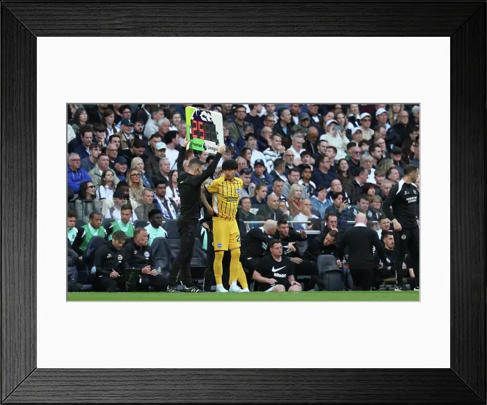 Framed Print : Tottenham Hotspur v Brighton and Hove Albion Premier League 18APR26 Framed Print : Tottenham Hotspur v Brighton and Hove Albion Premier League 18APR26
