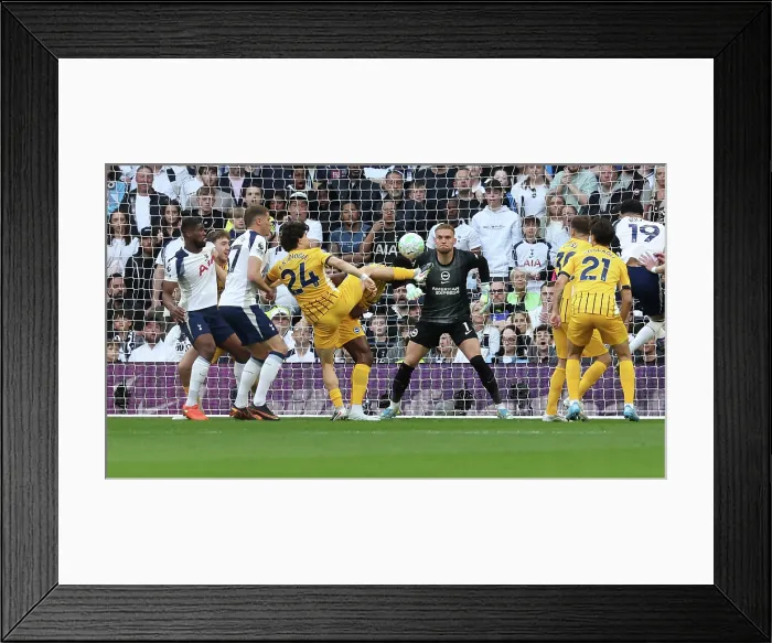 Framed Print : Tottenham Hotspur v Brighton and Hove Albion Premier League 18APR26 Framed Print : Tottenham Hotspur v Brighton and Hove Albion Premier League 18APR26