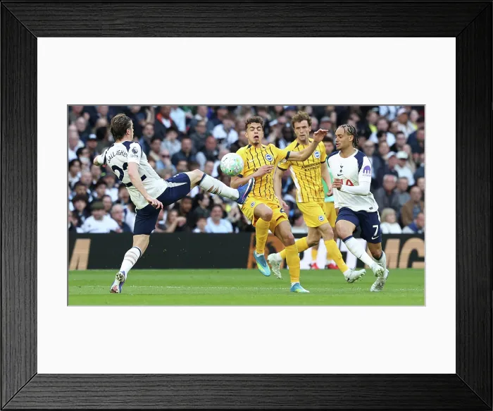 Framed Print : Tottenham Hotspur v Brighton and Hove Albion Premier League 18APR26 Framed Print : Tottenham Hotspur v Brighton and Hove Albion Premier League 18APR26