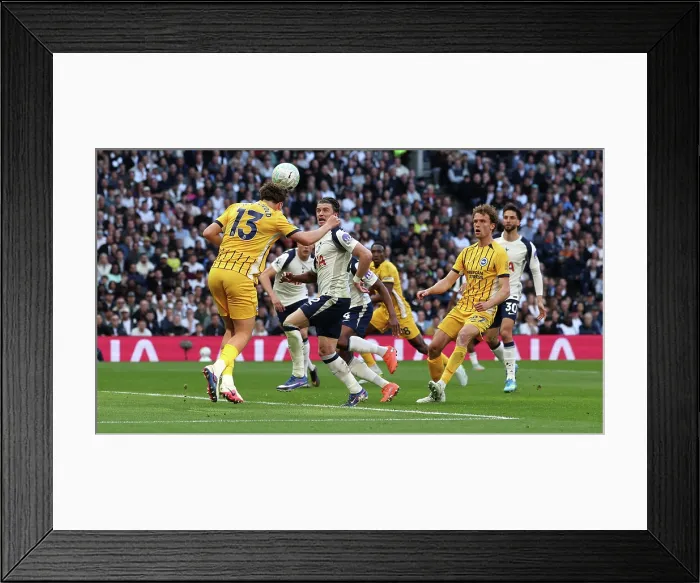 Framed Print : Tottenham Hotspur v Brighton and Hove Albion Premier League 18APR26 Framed Print : Tottenham Hotspur v Brighton and Hove Albion Premier League 18APR26