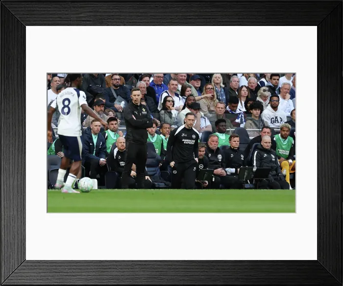 Framed Print : Tottenham Hotspur v Brighton and Hove Albion Premier League 18APR26 Framed Print : Tottenham Hotspur v Brighton and Hove Albion Premier League 18APR26
