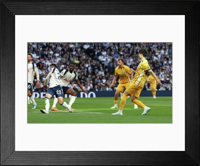 Framed Print : Tottenham Hotspur v Brighton and Hove Albion Premier League 18APR26 Framed Print : Tottenham Hotspur v Brighton and Hove Albion Premier League 18APR26