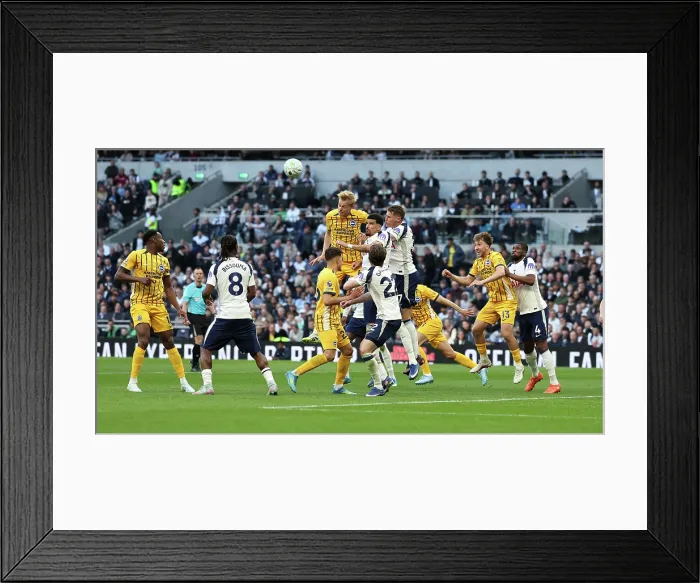 Framed Print : Tottenham Hotspur v Brighton and Hove Albion Premier League 18APR26 Framed Print : Tottenham Hotspur v Brighton and Hove Albion Premier League 18APR26