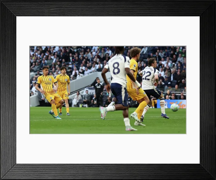 Framed Print : Tottenham Hotspur v Brighton and Hove Albion Premier League 18APR26