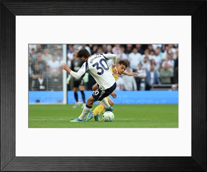 Framed Print : Tottenham Hotspur v Brighton and Hove Albion Premier League 18APR26 Framed Print : Tottenham Hotspur v Brighton and Hove Albion Premier League 18APR26