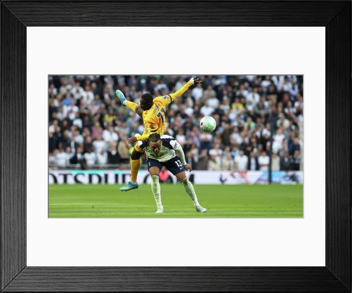 Framed Print : Tottenham Hotspur v Brighton and Hove Albion Premier League 18APR26 Framed Print : Tottenham Hotspur v Brighton and Hove Albion Premier League 18APR26