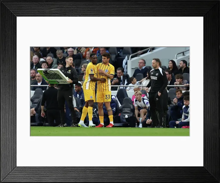 Framed Print : Tottenham Hotspur v Brighton and Hove Albion Premier League 18APR26 Framed Print : Tottenham Hotspur v Brighton and Hove Albion Premier League 18APR26