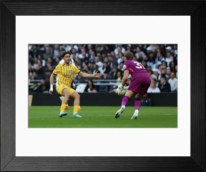 Framed Print : Tottenham Hotspur v Brighton and Hove Albion Premier League 18APR26