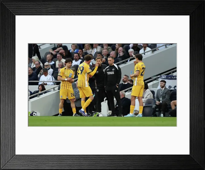 Framed Print : Tottenham Hotspur v Brighton and Hove Albion Premier League 18APR26 Framed Print : Tottenham Hotspur v Brighton and Hove Albion Premier League 18APR26