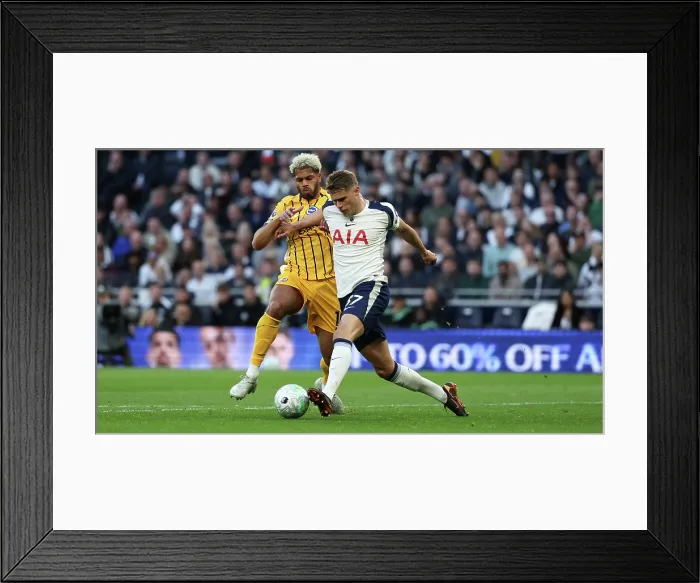 Framed Print : Tottenham Hotspur v Brighton and Hove Albion Premier League 18APR26 Framed Print : Tottenham Hotspur v Brighton and Hove Albion Premier League 18APR26