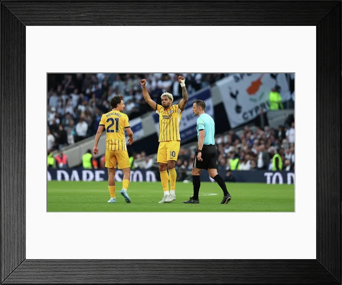 Framed Print : Tottenham Hotspur v Brighton and Hove Albion Premier League 18APR26 Framed Print : Tottenham Hotspur v Brighton and Hove Albion Premier League 18APR26