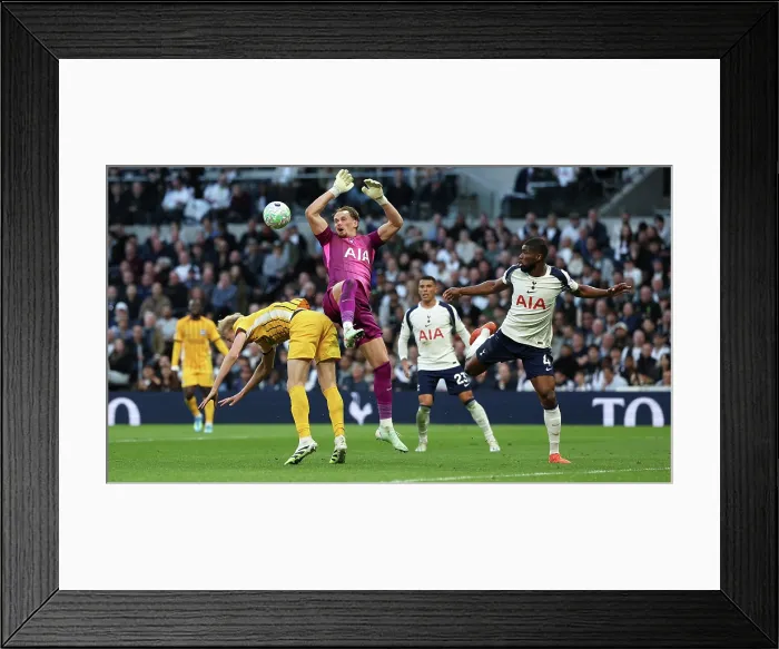 Framed Print : Tottenham Hotspur v Brighton and Hove Albion Premier League 18APR26 Framed Print : Tottenham Hotspur v Brighton and Hove Albion Premier League 18APR26