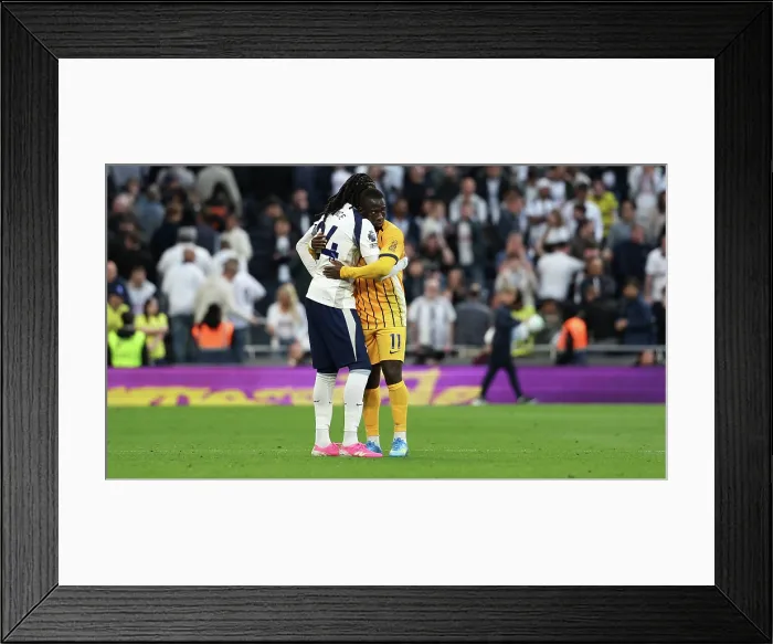 Framed Print : Tottenham Hotspur v Brighton and Hove Albion Premier League 18APR26 Framed Print : Tottenham Hotspur v Brighton and Hove Albion Premier League 18APR26