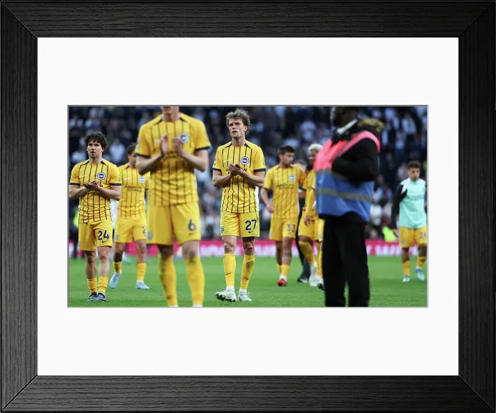 Framed Print : Tottenham Hotspur v Brighton and Hove Albion Premier League 18APR26 Framed Print : Tottenham Hotspur v Brighton and Hove Albion Premier League 18APR26
