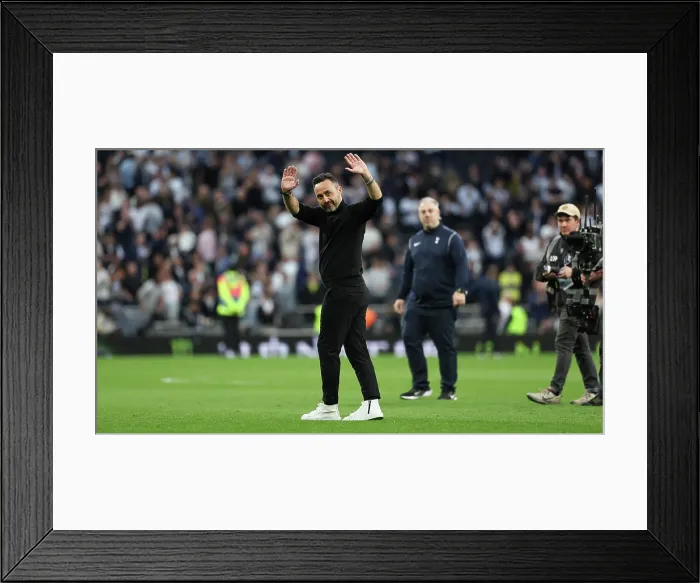 Framed Print : Tottenham Hotspur v Brighton and Hove Albion Premier League 18APR26 Framed Print : Tottenham Hotspur v Brighton and Hove Albion Premier League 18APR26