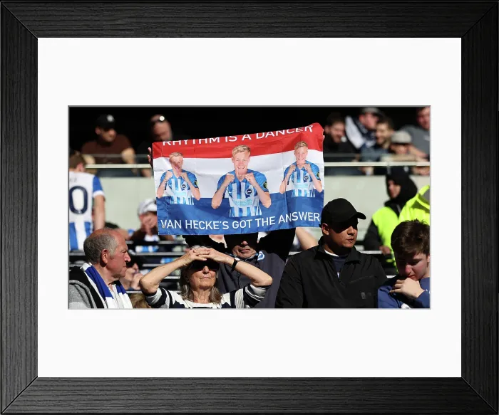 Framed Print : Tottenham Hotspur v Brighton and Hove Albion Premier League 18APR26