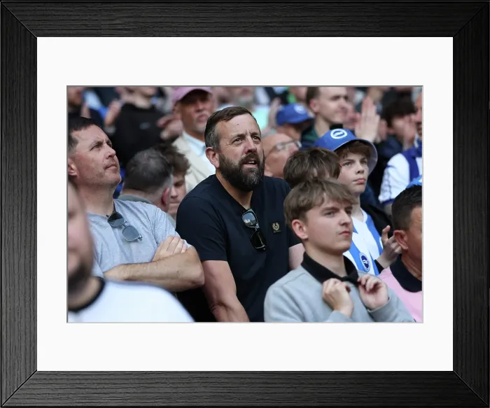 Framed Print : Tottenham Hotspur v Brighton and Hove Albion Premier League 18APR26