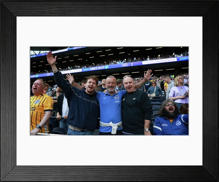 Framed Print : Tottenham Hotspur v Brighton and Hove Albion Premier League 18APR26