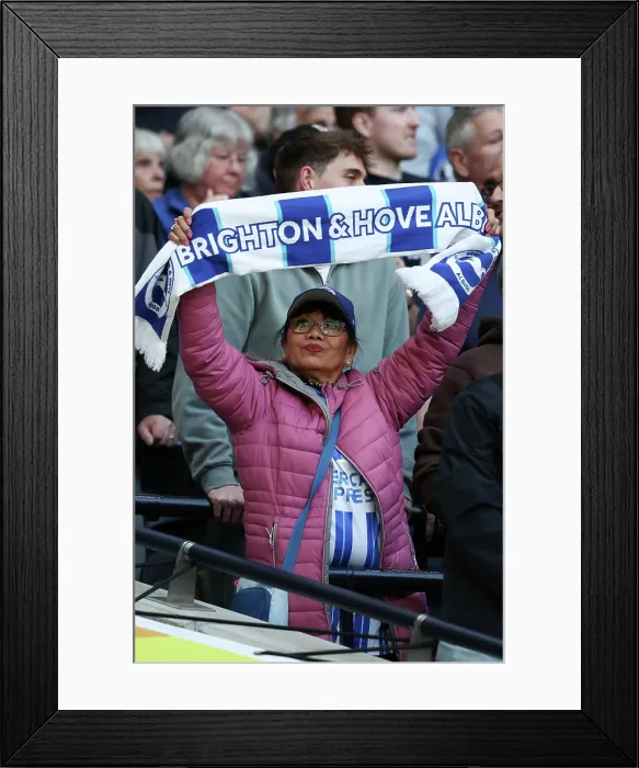 Framed Print : Tottenham Hotspur v Brighton and Hove Albion Premier League 18APR26