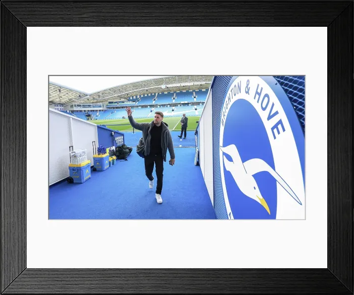 Framed Print : Brighton and Hove Albion v Chelsea Premier League 21APR26 Framed Print : Brighton and Hove Albion v Chelsea Premier League 21APR26