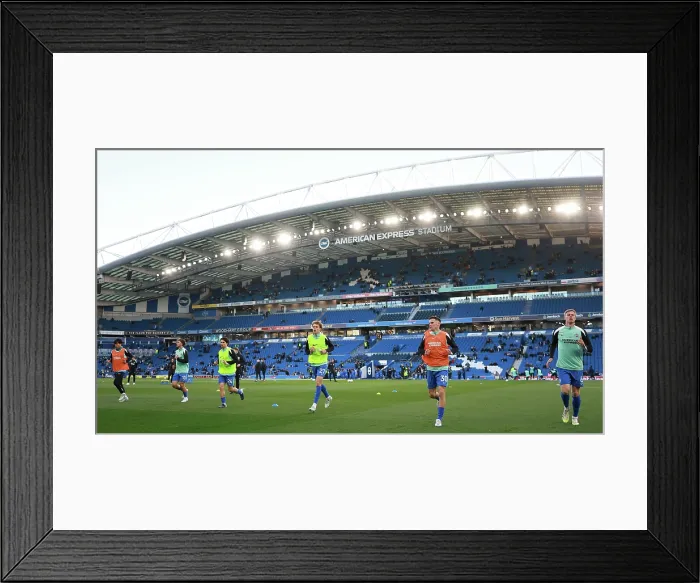 Framed Print : Brighton and Hove Albion v Chelsea Premier League 21APR26