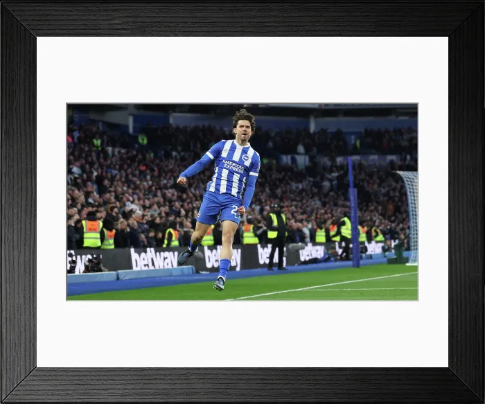 Framed Print : Brighton and Hove Albion v Chelsea Premier League 21APR26 Framed Print : Brighton and Hove Albion v Chelsea Premier League 21APR26