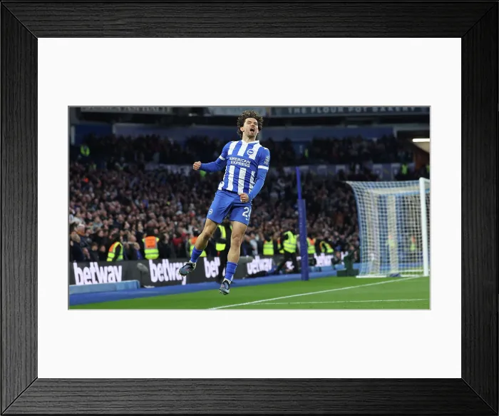 Framed Print : Brighton and Hove Albion v Chelsea Premier League 21APR26 Framed Print : Brighton and Hove Albion v Chelsea Premier League 21APR26