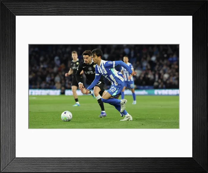 Framed Print : Brighton and Hove Albion v Chelsea Premier League 21APR26 Framed Print : Brighton and Hove Albion v Chelsea Premier League 21APR26