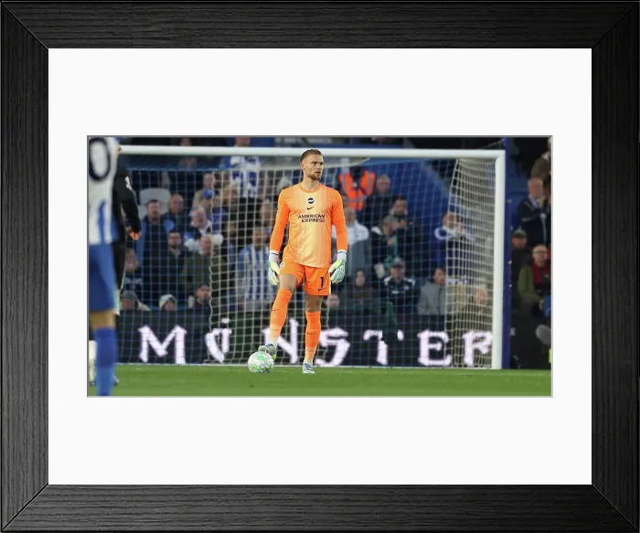 Framed Print : Brighton and Hove Albion v Chelsea Premier League 21APR26 Framed Print : Brighton and Hove Albion v Chelsea Premier League 21APR26