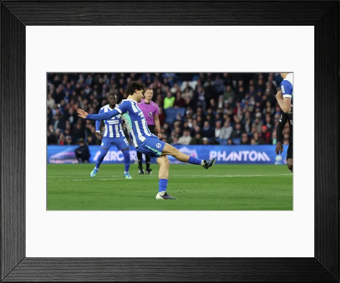Framed Print : Brighton and Hove Albion v Chelsea Premier League 21APR26 Framed Print : Brighton and Hove Albion v Chelsea Premier League 21APR26