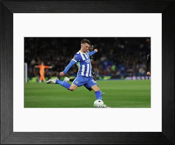 Framed Print : Brighton and Hove Albion v Chelsea Premier League 21APR26 Framed Print : Brighton and Hove Albion v Chelsea Premier League 21APR26