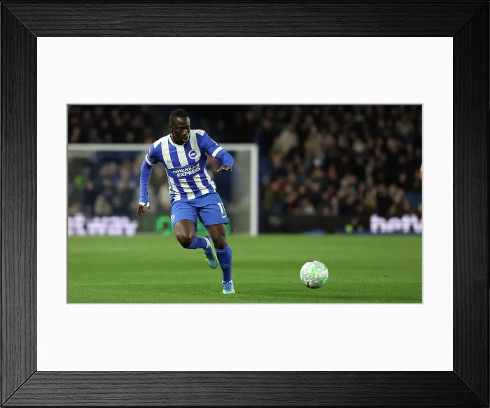 Framed Print : Brighton and Hove Albion v Chelsea Premier League 21APR26 Framed Print : Brighton and Hove Albion v Chelsea Premier League 21APR26