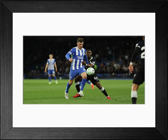 Framed Print : Brighton and Hove Albion v Chelsea Premier League 21APR26 Framed Print : Brighton and Hove Albion v Chelsea Premier League 21APR26