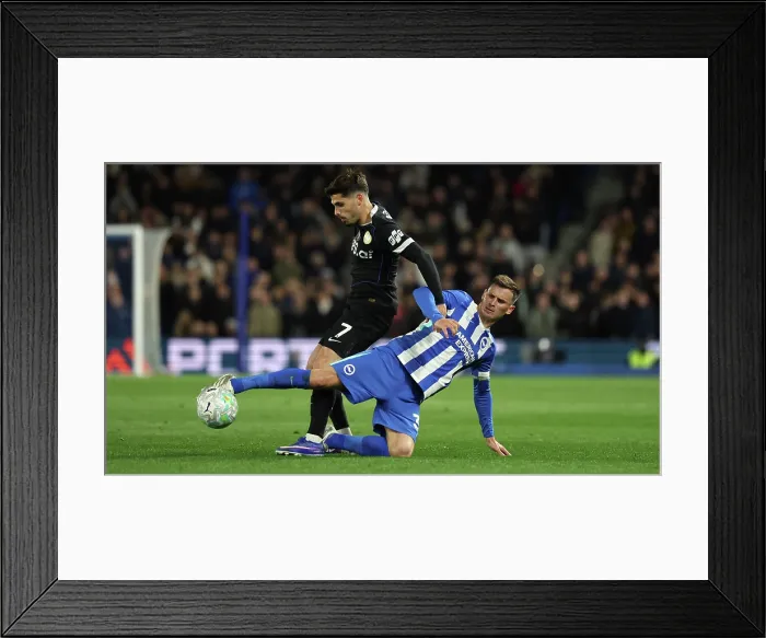 Framed Print : Brighton and Hove Albion v Chelsea Premier League 21APR26 Framed Print : Brighton and Hove Albion v Chelsea Premier League 21APR26