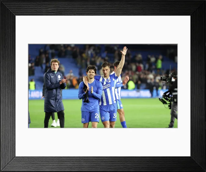 Framed Print : Brighton and Hove Albion v Chelsea Premier League 21APR26 Framed Print : Brighton and Hove Albion v Chelsea Premier League 21APR26