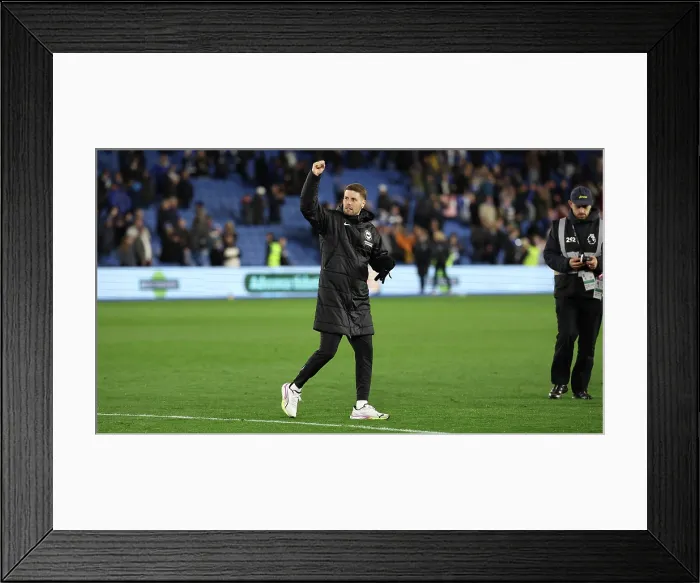 Framed Print : Brighton and Hove Albion v Chelsea Premier League 21APR26 Framed Print : Brighton and Hove Albion v Chelsea Premier League 21APR26
