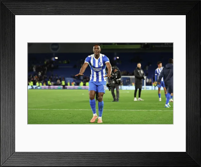 Framed Print : Brighton and Hove Albion v Chelsea Premier League 21APR26 Framed Print : Brighton and Hove Albion v Chelsea Premier League 21APR26