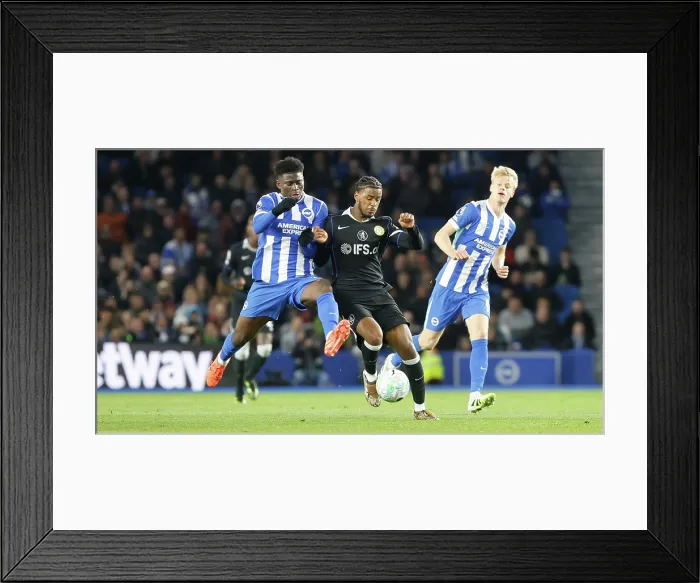 Framed Print : Brighton and Hove Albion v Chelsea Premier League 21APR26 Framed Print : Brighton and Hove Albion v Chelsea Premier League 21APR26