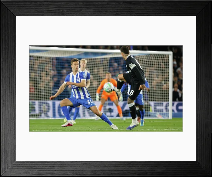 Framed Print : Brighton and Hove Albion v Chelsea Premier League 21APR26 Framed Print : Brighton and Hove Albion v Chelsea Premier League 21APR26