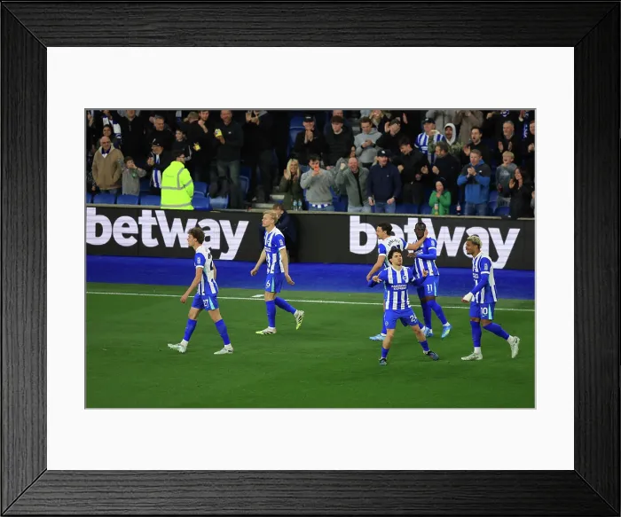 Framed Print : Brighton and Hove Albion v Chelsea Premier League 21APR26 Framed Print : Brighton and Hove Albion v Chelsea Premier League 21APR26