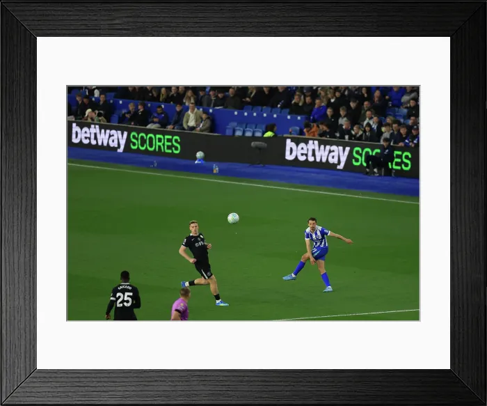 Framed Print : Brighton and Hove Albion v Chelsea Premier League 21APR26 Framed Print : Brighton and Hove Albion v Chelsea Premier League 21APR26