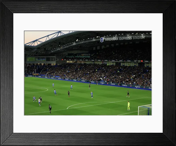 Framed Print : Brighton and Hove Albion v Chelsea Premier League 21APR26 Framed Print : Brighton and Hove Albion v Chelsea Premier League 21APR26